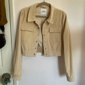 URBAN OUTFITTERS CROPPED CORDUROY JACKET